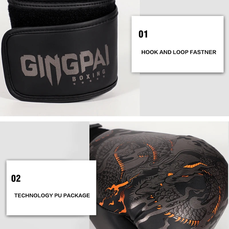 GINGPAI Sport Thickend Boxing gloves