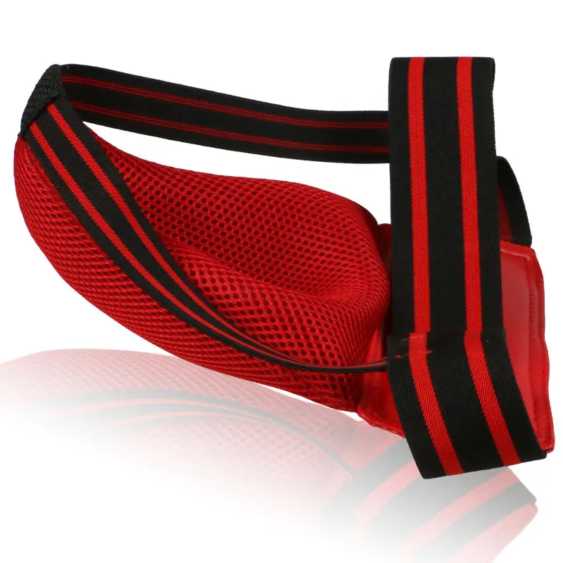 GINGPAI SPORT Red/Black Groin Guard