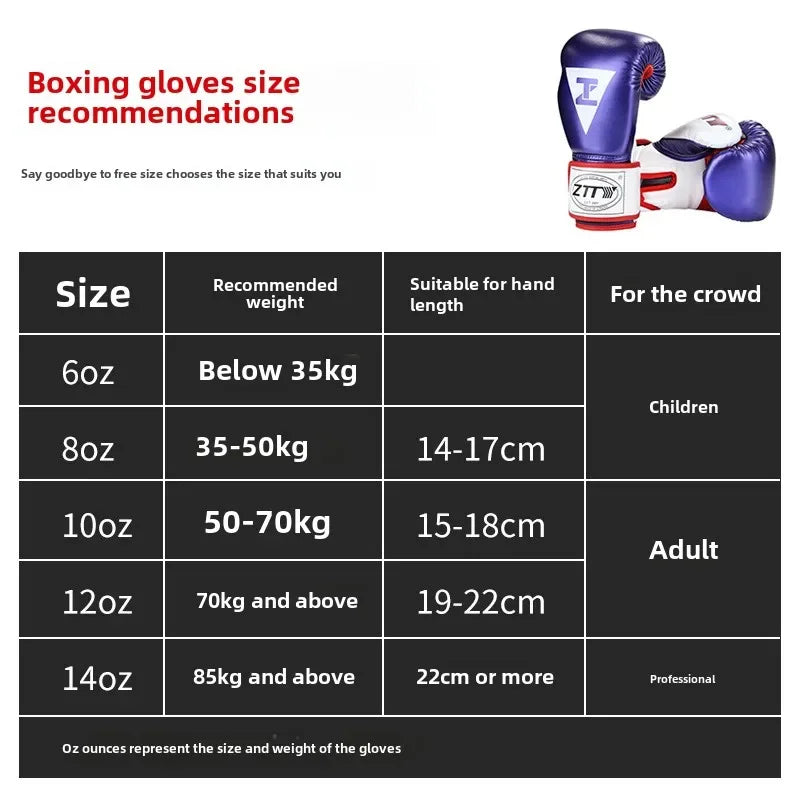 ZTTY Thickend boxing gloves